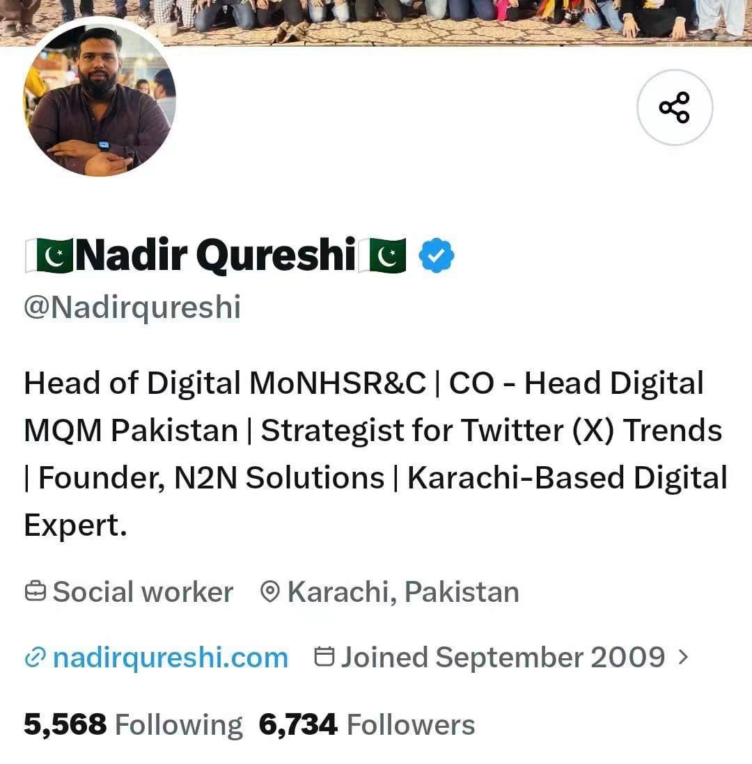 ShoukatZardari's tweet photo. وفاقی وزارت صحت میں اقربا پروری کی وہ مثال جو کسی پنجابی اسلام آبادی صحافی کو نظر نہ آئی۔۔!
ایم کیو ایم سوشل میڈیا کے شریک سربراہ کو مصطفی کمال نے بنا امتحان بنا کسی اشتہار کے سترہ گریڈ میں بھرتی کردیا۔ یہ لوگ سندھ کے ٹئلنٹ پر سوال اٹھاتے ہیں جبکہ خود چور دروازے سے بندر بانٹ کرتے ہیں
@CMShehbaz @BBhuttoZardari @sharjeelinam
