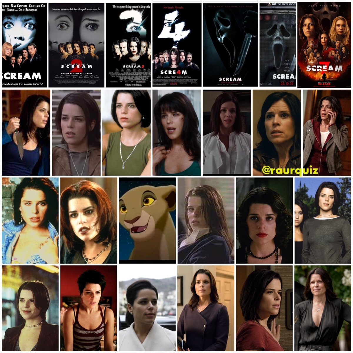 raurquiz's tweet photo. #happybirthday #nevecampbell #actress #sidneyprescott #scream #scream7 #wildthings #TheCraft #PartyofFive #SwanSong #TwistedMetal #Clouds #CastleintheGround #Skyscraper #HotAir #Walter #IntimateAffairs #BlindHorizon #TheGlassMan #IReallyHateMyJob #ThePhilanthropist #HouseofCards https://t.co/gGOAWPqWbJ