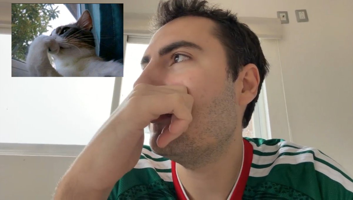 Zammm_K's tweet photo. Me sentí en una videollamada https://t.co/ZZ6aMWNMPR