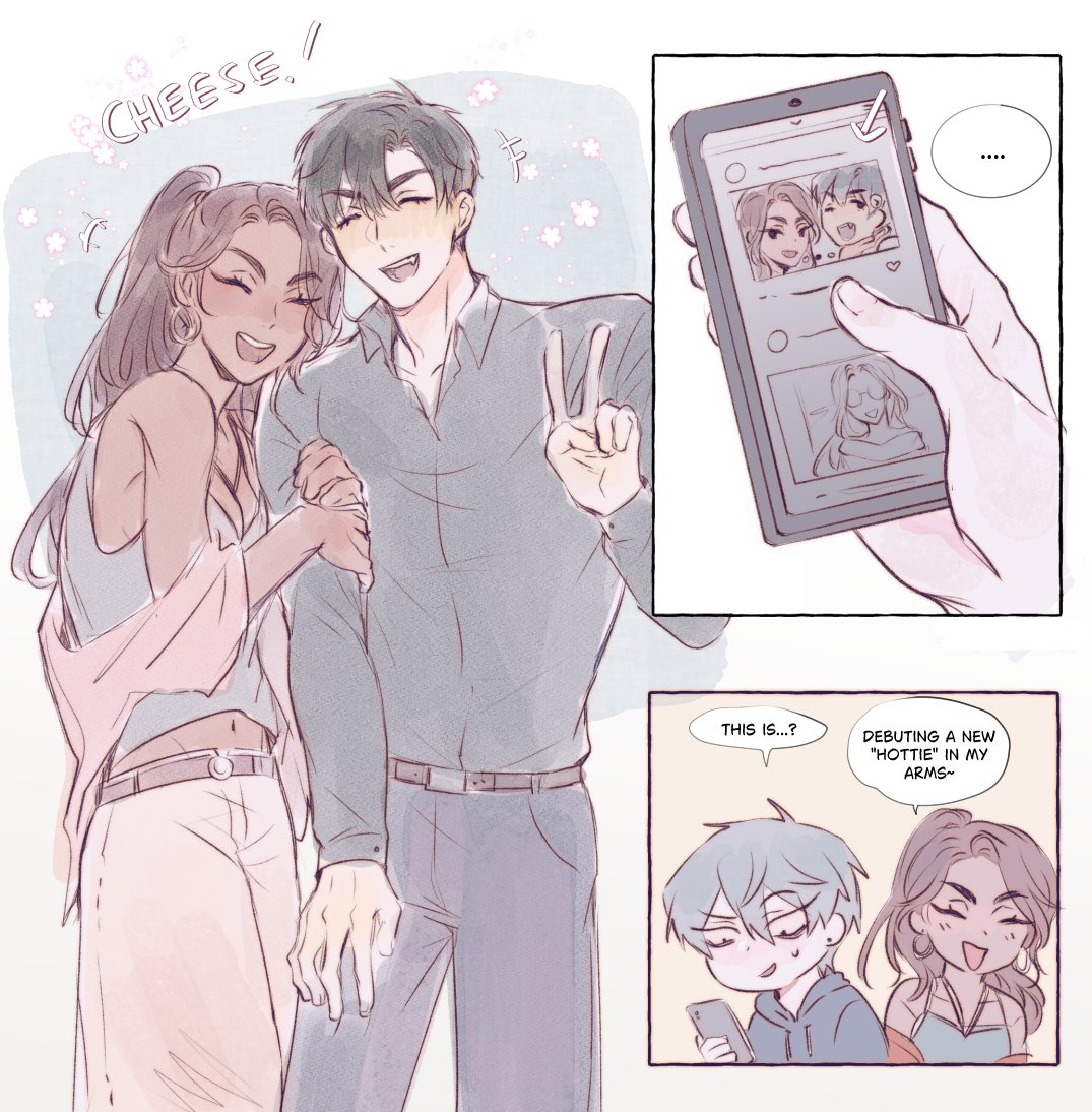 Chimerri's tweet photo. Modern AU Hyuna &amp; Ivan pretend couple scenario
#ALNST https://t.co/o4BkD9LHCc