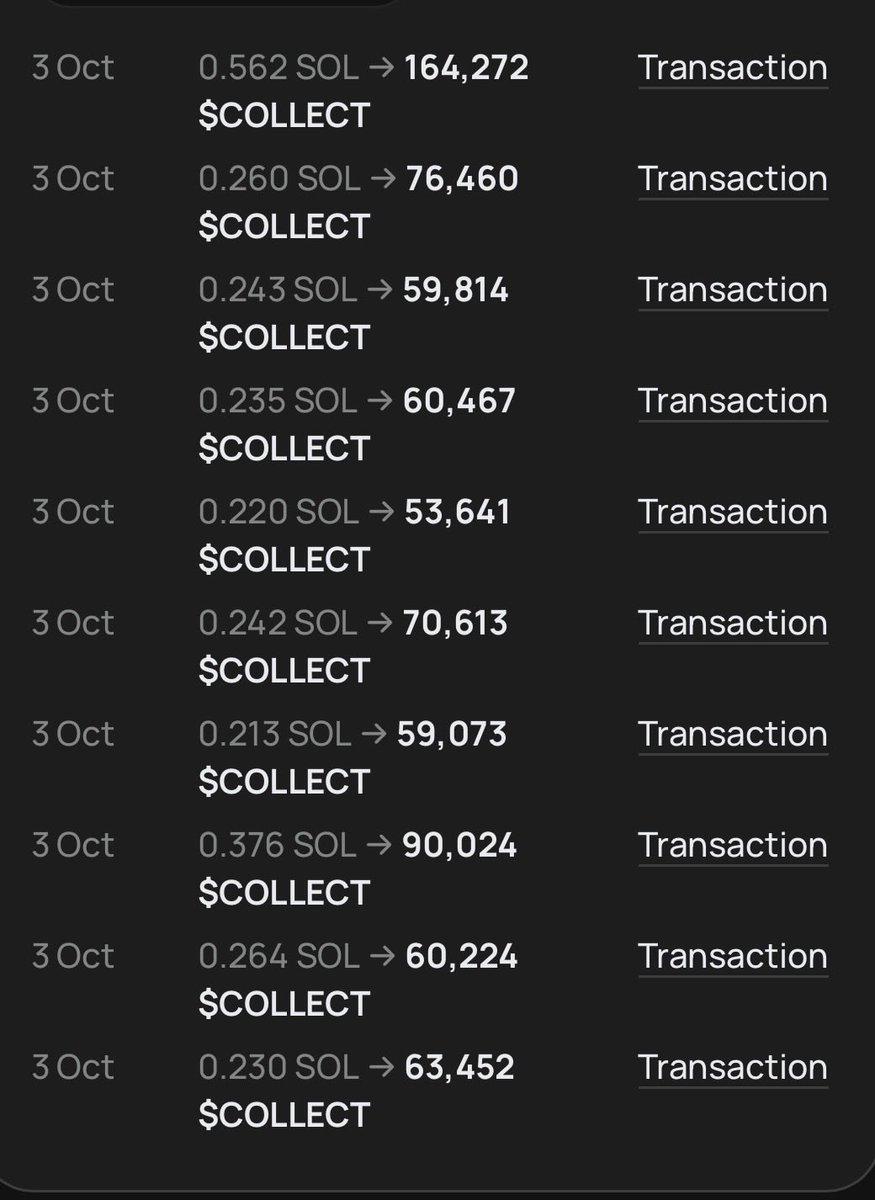69420xyz's tweet photo. The @gocollectfun dev team is cooking 📦

Real graded valueable cards are still being handed out FOR FREE every 6 hours 

Buybacks are still happening all the time every day, last one just a few seconds ago

Everything is on-chain

Verify it yourself

https://t.co/EVqcyM6Rkz https://t.co/vyU8KMHVjP