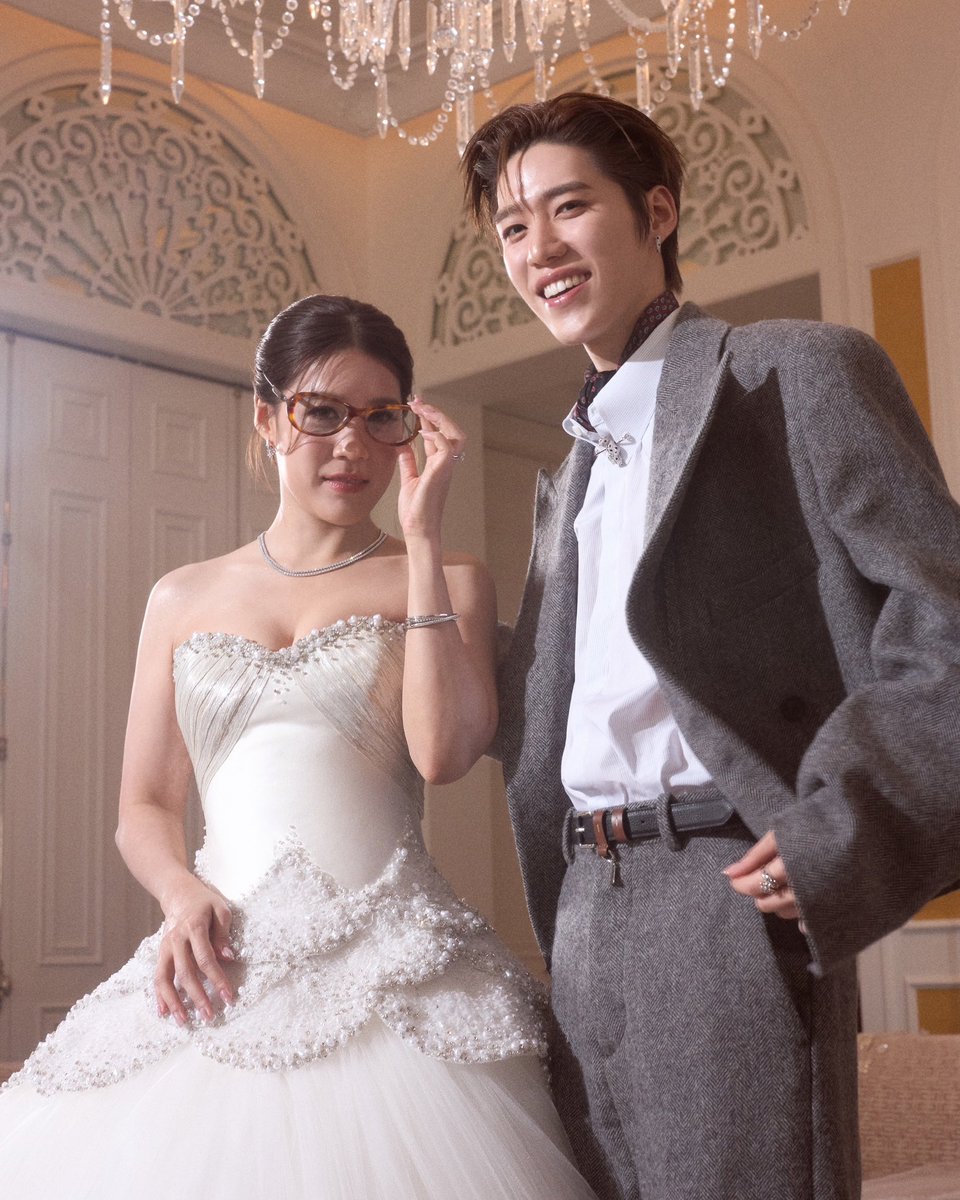 _muffinp's tweet photo. หน้าตาดีทั้งบ้านจิงๆคับ แล้วดูน้องพีพีใส่แว่นเหอะ ใครจะไม่อยากแต่งงานด้วย😭❤️

#PPKritt https://t.co/hIdqMEwboS