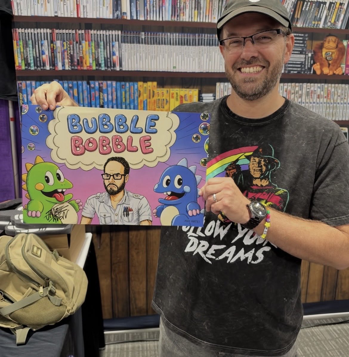 cinemassacre's tweet photo. I’m here at @RetroGameCon in Syracuse, NY!

If you are too, come by the Retroware booth and say hi! https://t.co/FaeR6N8mzi