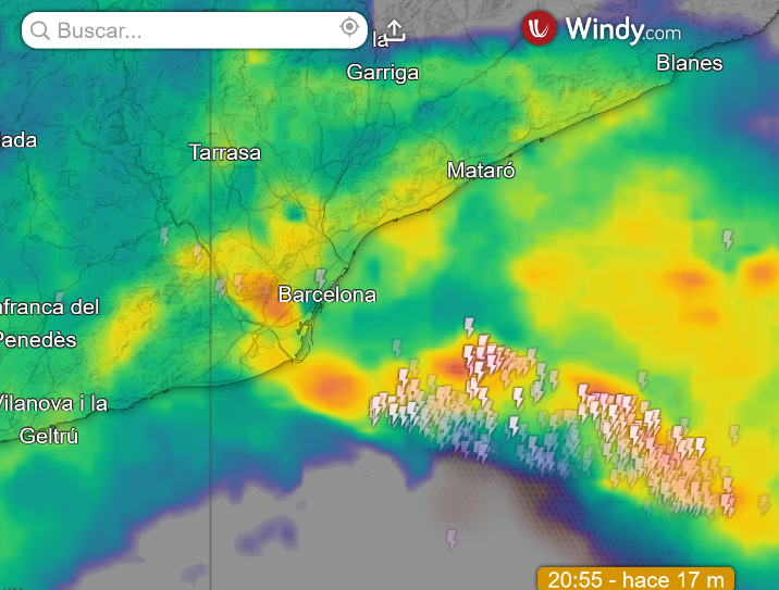 AlesandroSherry's tweet photo. 20:55h #Barcelona #Cataluña/#Catalunya
Red de #Radares #Meteo UE (#Francia/#España)
+
#Rayos (desde #Satélites #Meteo) https://t.co/FiQ1Kh0BFv