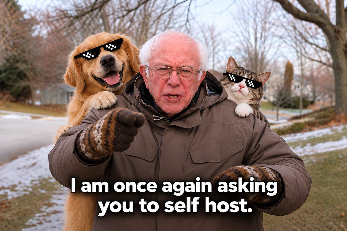 turingpi's tweet photo. There’s never been a better time to start self-hosting than right now. https://t.co/rm07eC5Xgf