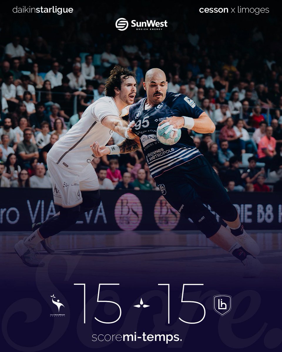 crmhb's tweet photo. 𝐌𝐢-𝐭𝐞𝐦𝐩𝐬 ⏸️

Les Irréductibles ont mené la course durant pratiquement toute la première mi-temps avant de voir leur adversaire du soir revenir au score.

On continue le combat pendant 30 minutes encore, allez les gars !

#Irréductibles https://t.co/DC9qEKL3IS