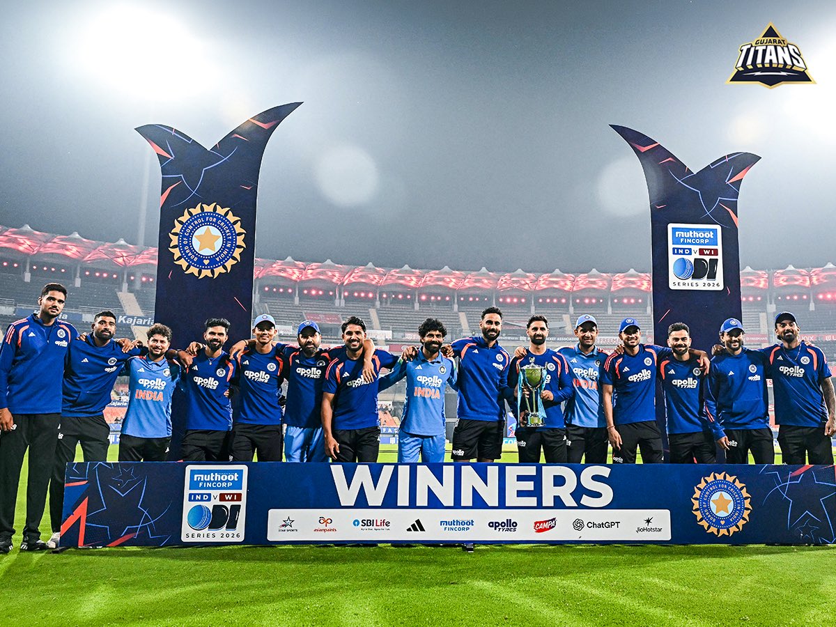 gujarat_titans's tweet photo. Captain Gill making winning a habit as he eyes the big one...🤞🏆 https://t.co/ay0VTbI5BJ