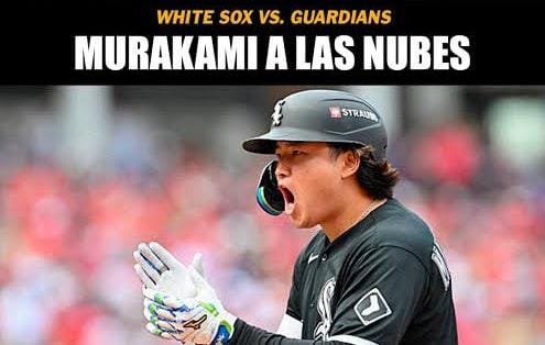 FrancoValen92mx's tweet photo. Munekata Murakami pega su primer cuadrangular en una Postemporada de la @MLB poniendo al frente a los Medias Blancas al frente 2-0 frente a Guardianes. 
#AmigosDeLaMLB https://t.co/kaNxXlMMYE