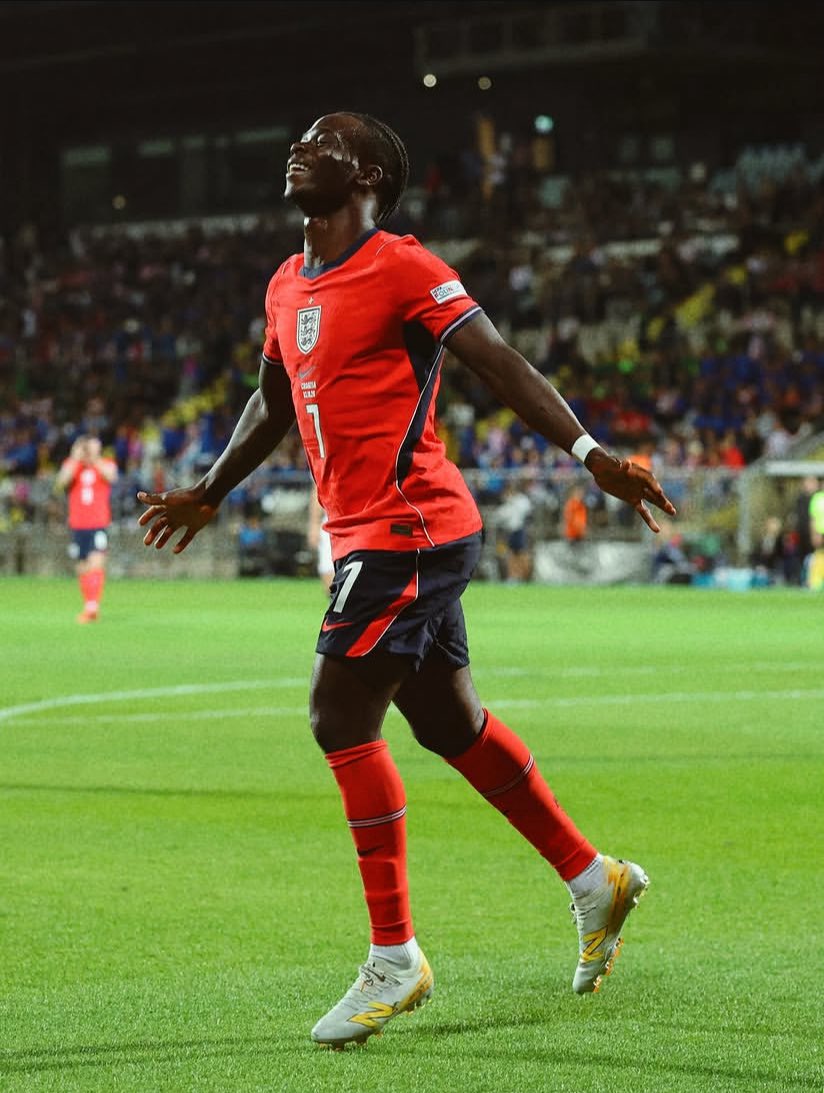 ArsenalRadar's tweet photo. 📲 Bukayo Saka on instagram…..

“Glory to God.” #afc https://t.co/EYGRrp6nOE