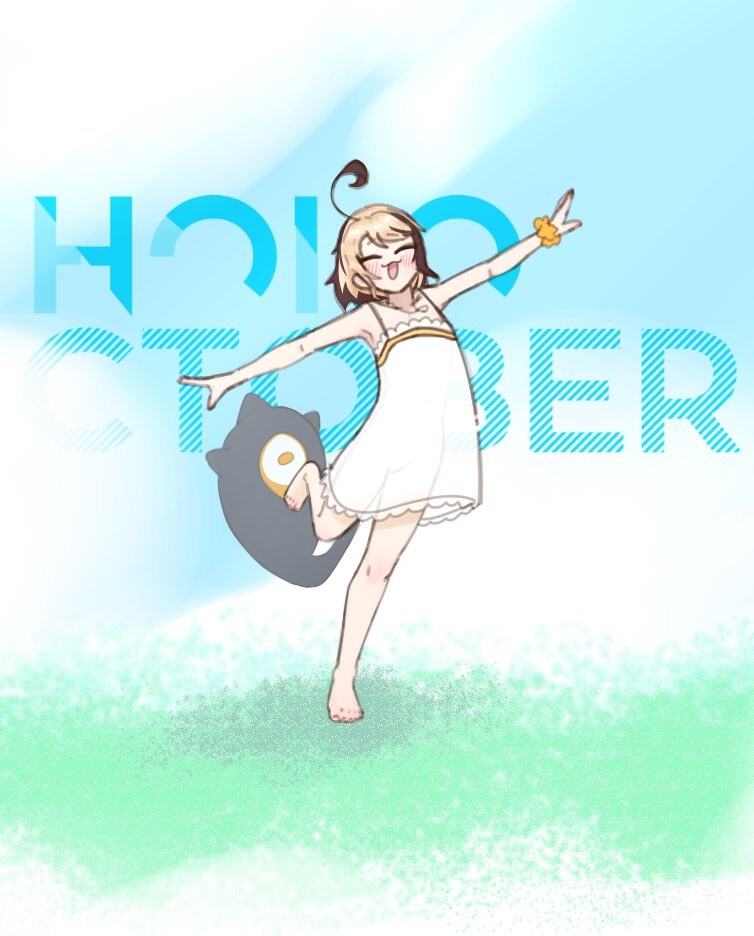 sethhhlhhh's tweet photo. day 3: dress :D
#holoctober #rkggk https://t.co/yTfJ3BTLyf