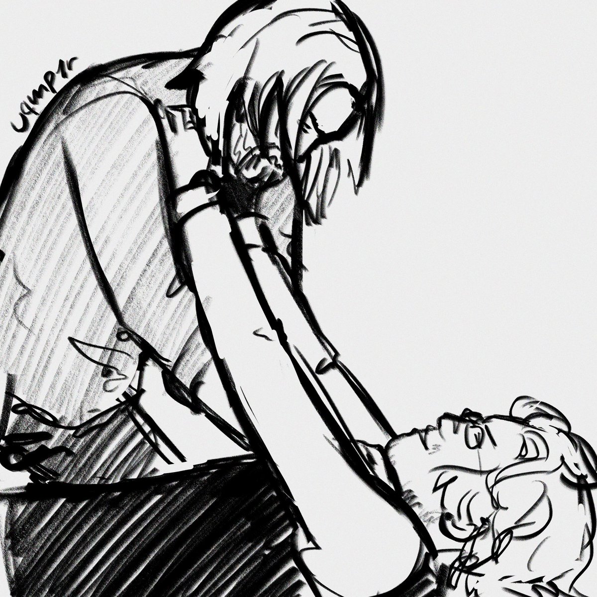 _vqmp1r's tweet photo. Day 3, play fight #elisyumetober2026

They're not playing they're actually fighting
#yumetwt https://t.co/TPIA8ehcAz