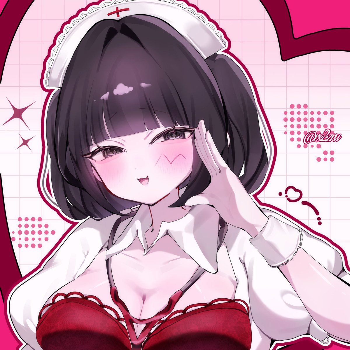 rx2zru's tweet photo. お借りしました💉🩷 https://t.co/riiWCLe03a