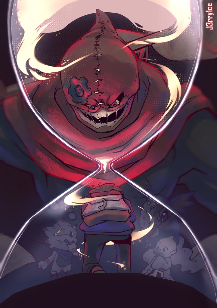 j3rry1ce's tweet photo. It is time! Here is my first entry for the Digimon GhostGame 5th Anniversary Zine! @GG5thAni 

#Digimon #ゴスゲ5周年 #デジモン https://t.co/dNHlJv77pz