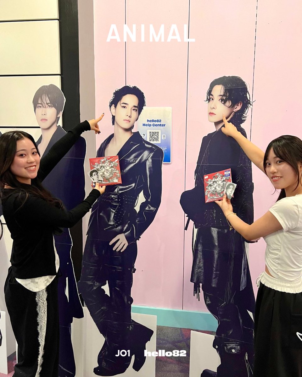 hello82DALLAS's tweet photo. SPOTTED: JAM releasing their inner ANIMAL at the JO1 Album Release Event in DALLAS 🐾
Make sure to stop by TODAY to secure your Exclusive Albums and Freebies!

📅 10/2 - 10/4 | 10AM - 4PM
📍 2401 S Stemmons Fwy Unit 1090, Lewisville, TX 75067

@official_jo1
#JO1 #JO1_ANIMAL #hello82 #hello82DALLAS