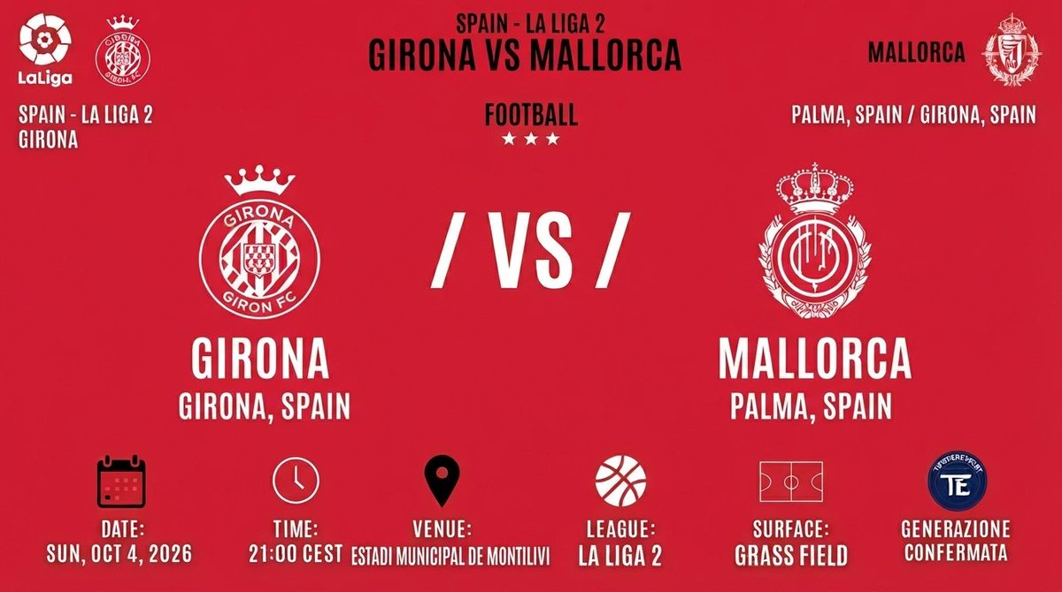 Deepnightpress's tweet photo. Pronostico Girona vs Mallorca La Liga 2: Player Props e Value 04/10 #GironaVsMallorca #LaLiga2 #LaLiga2PlayerProps #PlayerPropBets #SportsAnalytics #SportsBetting #Tipstereco
https://t.co/VhxY58mMUG https://t.co/Wd9ba1V8C6