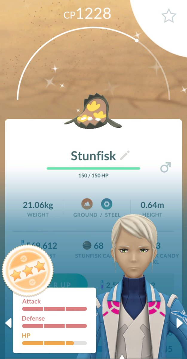valentinedex's tweet photo. A hundo and almost a shundo 👀
#pokemongo https://t.co/hBo9uTJMzI