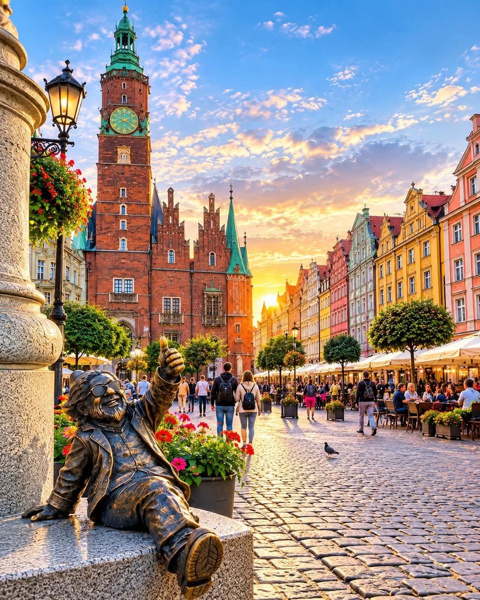 world_tourists_'s tweet photo. Wrocław, Poland 🇵🇱 https://t.co/UejVVf0DVM