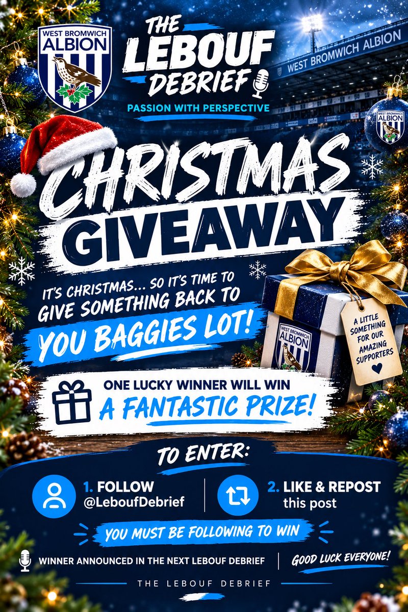 leboufdebrief's tweet photo. More information in the Blues debrief 🎙️ 

You don’t follow you can not win 🏆 

No one calls  all things #wba better 👊 https://t.co/3APyXlFA8G