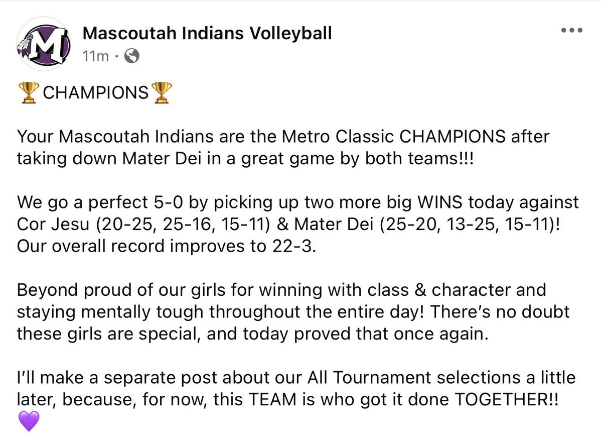 MascoutahVB's tweet photo. CHAMPIONS. https://t.co/a3wKASsAmo