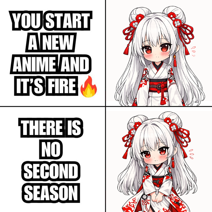 jeanmincy___'s tweet photo. Peak anime, zero sequels. https://t.co/6UoWZwWhxQ