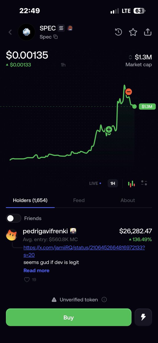 Alphaforgefomo's tweet photo. Happy to follow me on FOMO 😀99% in 10 min…. 
Follow at : alphaforge https://t.co/vmKGqO0R9M