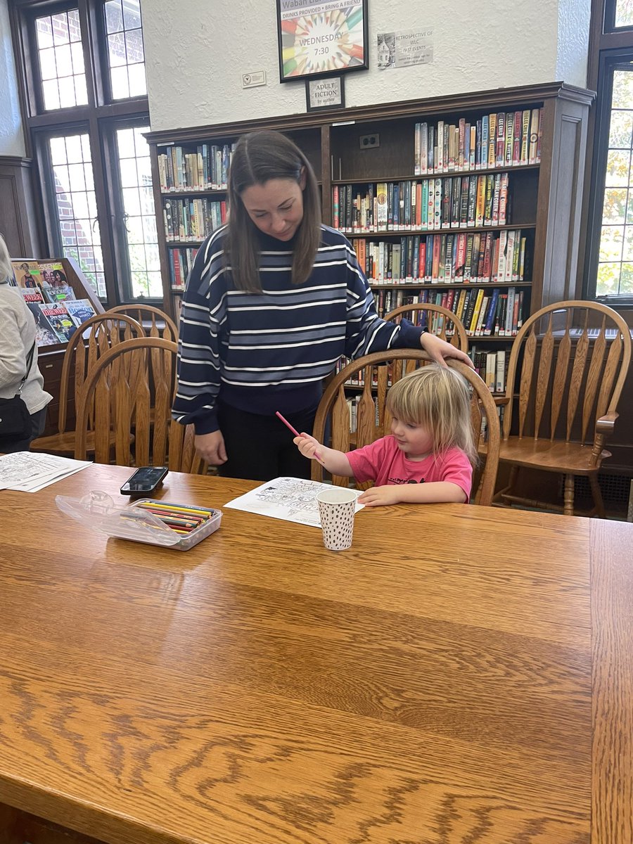 WabanLibrary's tweet photo. We had so much fun introducing new families to the Waban Library Center at the Welcome to Waban Open House! https://t.co/P3ebnPYto9