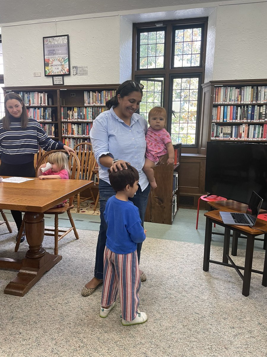 WabanLibrary's tweet photo. We had so much fun introducing new families to the Waban Library Center at the Welcome to Waban Open House! https://t.co/P3ebnPYto9