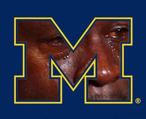 CFBHome's tweet photo. FOR THE 1ST TIME SINCE 1977, MICHIGAN HAS LOST TO THE GOPHERS IN MINNEAPOLIS https://t.co/1udPj7SZl3