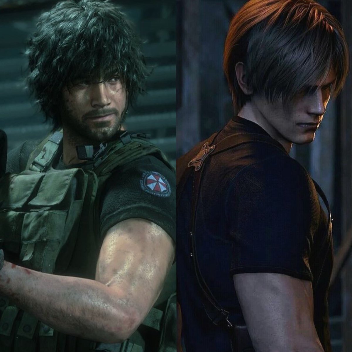 lesbianleon's tweet photo. 🚨 RUMOR: ‘RESIDENT EVIL REQUIEM DLC’ will include CARLOS OLIVEIRA SLOPPY KISSING LEON KENNEDY for 10 minutes 

Source: Dusk Golem https://t.co/SKVeGLIIHn