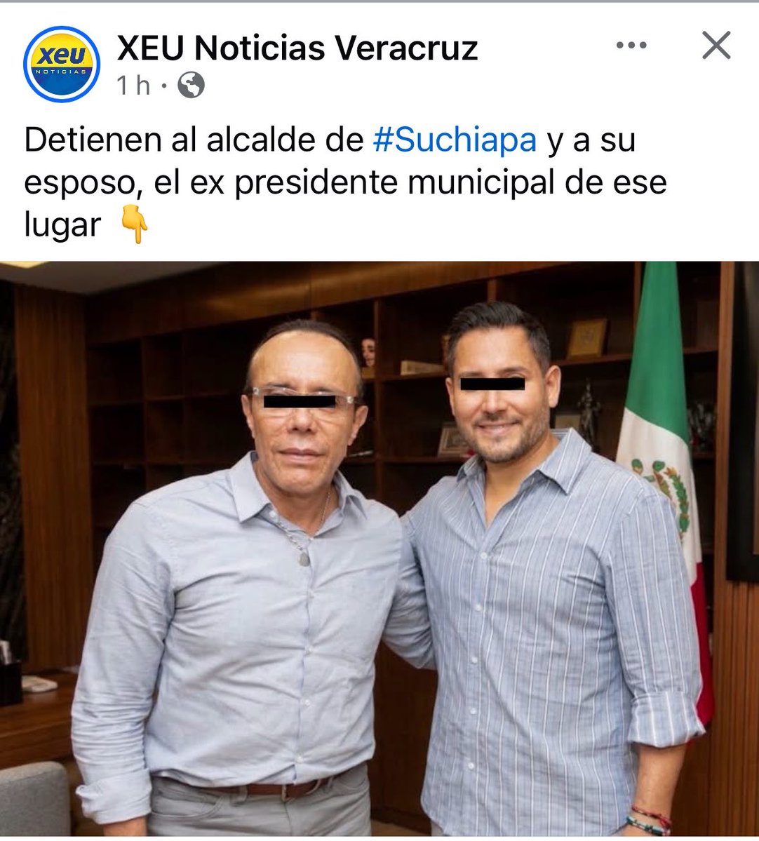 MaTere_Mendoza's tweet photo. El alcalde actual esposo del anterior, o sea, nepotismo, y los detienen por narcos… todo mal con estos 4T. 
Y luego se encabronan porque se les dice narcogobierno. https://t.co/AgvxGCOeDr
