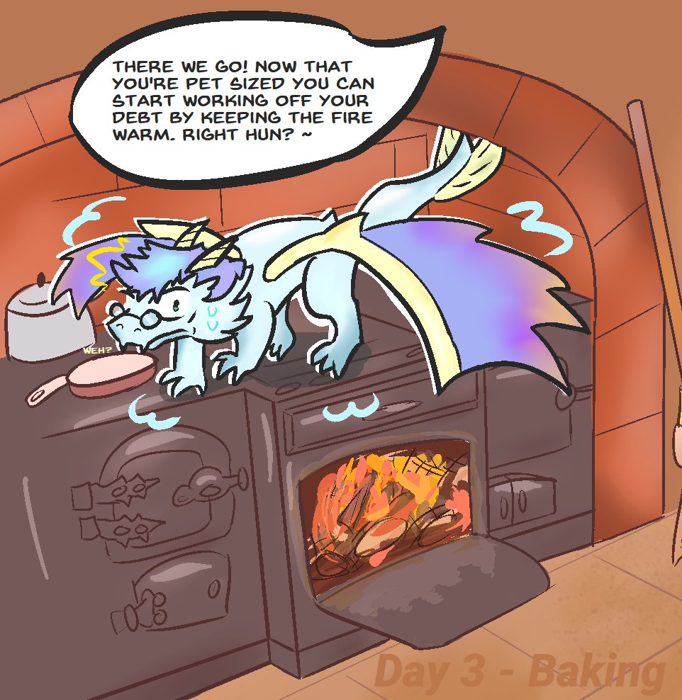 funklerf176408's tweet photo. #Octransfur Day 3! Looks like someone is going to help out with baking from now on! https://t.co/g5LAZCOHNF