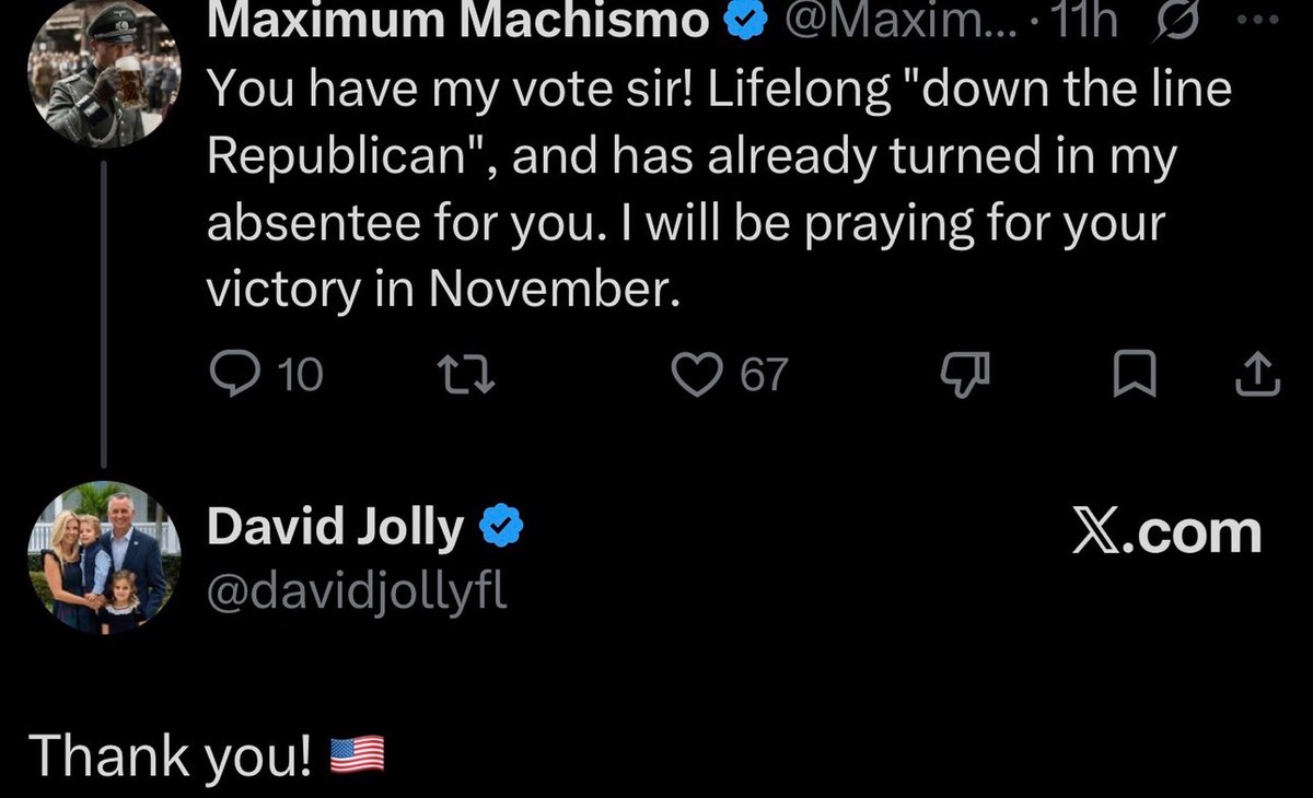 GatesMcgavick's tweet photo. Just David Jolly fist-bumping a Nazi on X, very cool https://t.co/t01BHcHipc