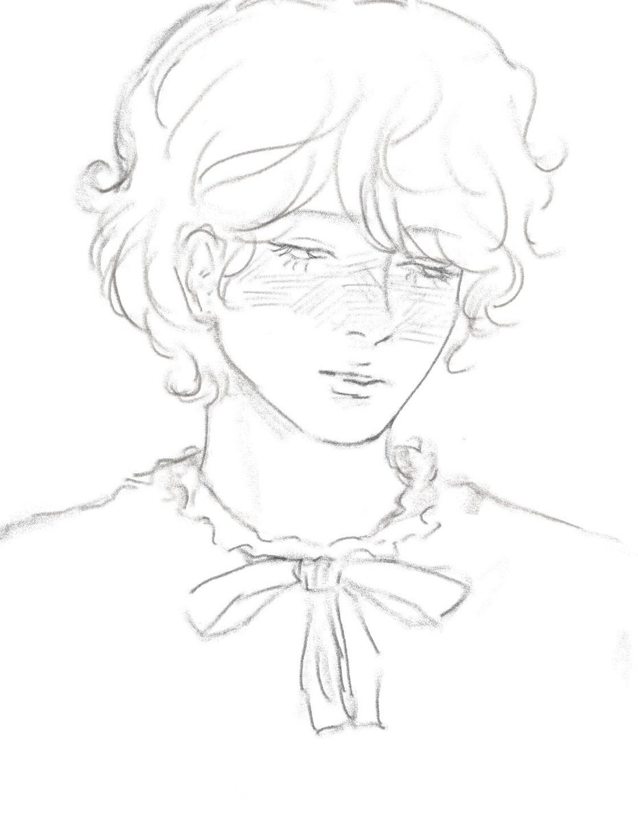 MariMarii155079's tweet photo. #kazetokinouta I tried to draw Gilbert https://t.co/wi62fe0rD6