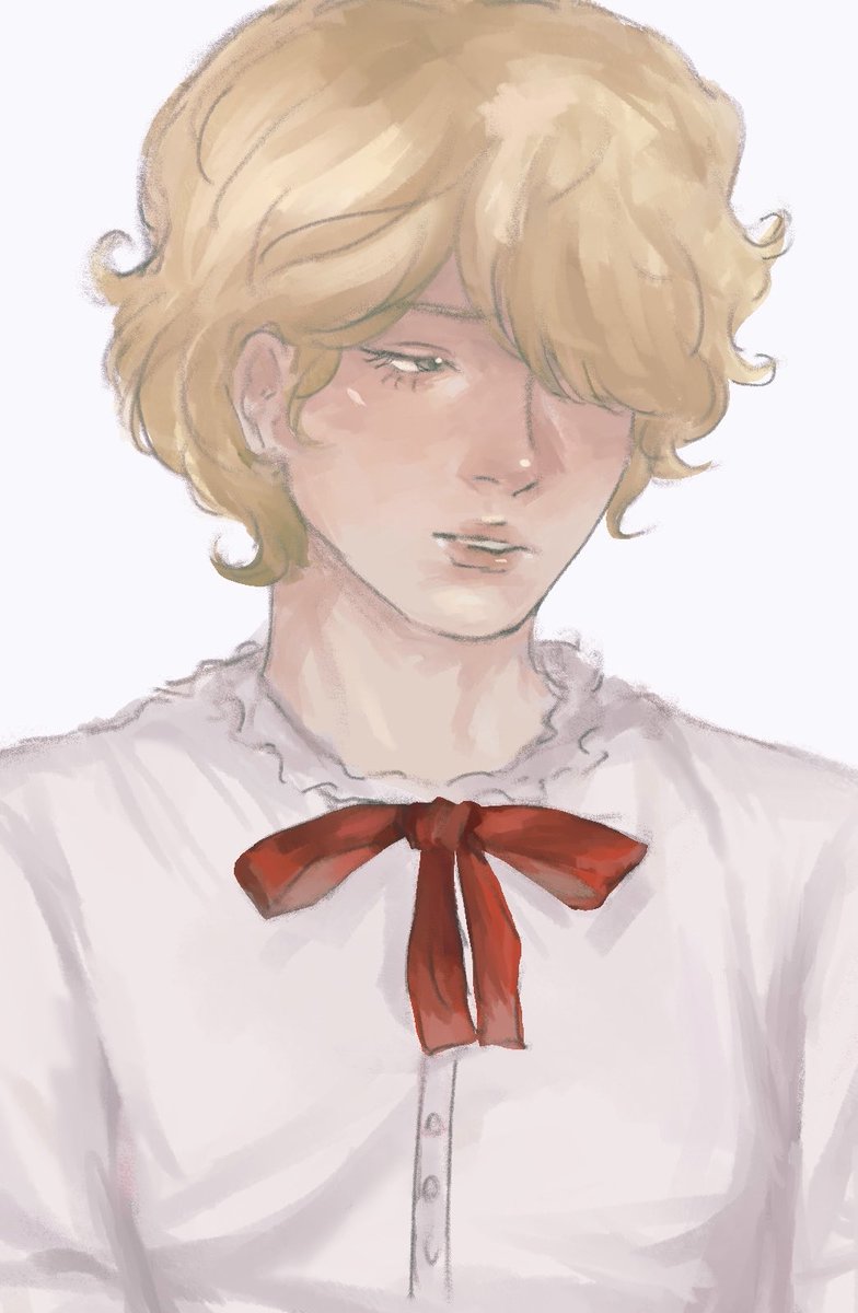 MariMarii155079's tweet photo. #kazetokinouta I tried to draw Gilbert https://t.co/wi62fe0rD6