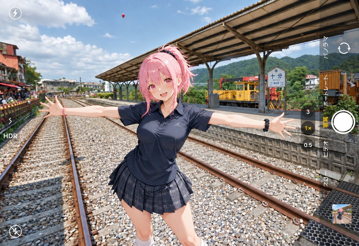 MinatoAILab's tweet photo. #EpisodeOfTaiwanLABDAY2

十分に到着！🚃
まずは記念に一枚📸

#轟美佳 https://t.co/gMeUAxP1aS