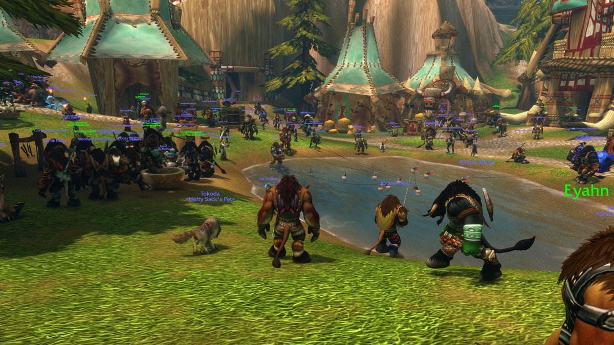 BuckWithKey's tweet photo. Can't remember the last time I've seen so many people in Thunder Bluff 🥲 Making me emotional

#WoW #WoWForever https://t.co/ok9Ozhbs2I