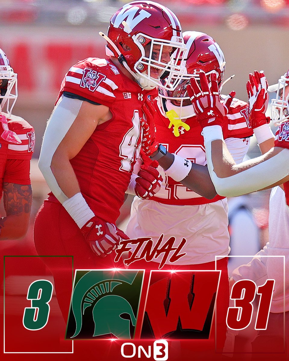 Evan_Flood's tweet photo. #Badgers have won four in a row for the first time since 2021. https://t.co/HV8Aa8tH34