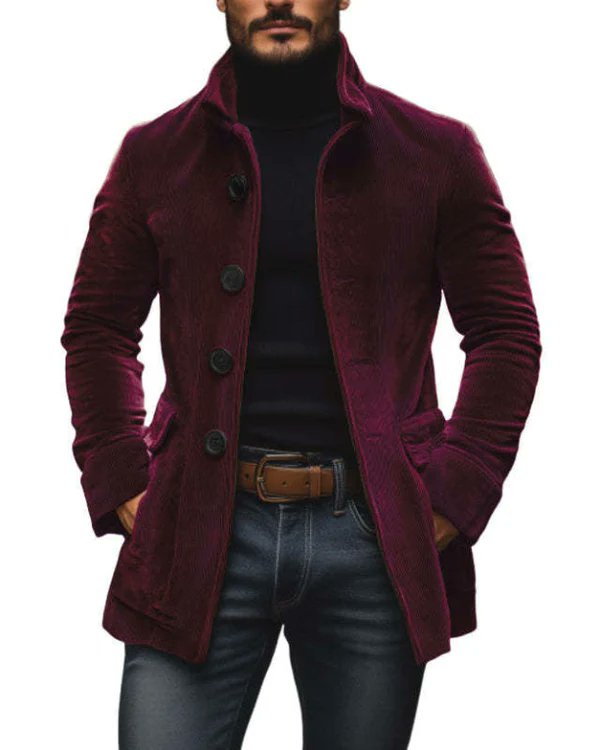 KallosLondon's tweet photo. A stand collar, contrast buttons and a slim cut make a corduroy jacket that looks like it was tailored for you.
Five colours. Zero compromise. https://t.co/fDiyoYkwMc