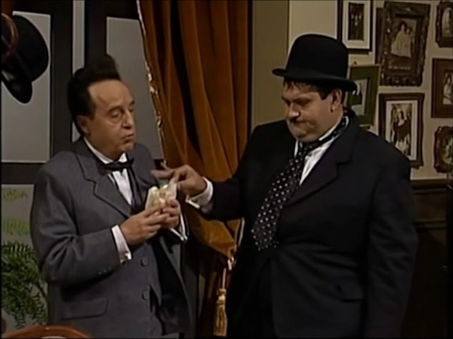 MTschirk's tweet photo. @joeramoni Did you know there was also a Latin American version of Laurel and Hardy? Oliver Hardy was played by Edgar Vivar, while Stan Laurel was played by Roberto Gómez Bolaños, who became internationally known for the comedy series El Chavo del Ocho and El Chapulín Colorado. https://t.co/SwQFCOdtPa