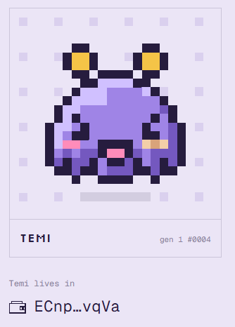 oneKto1milly's tweet photo. @CodinoSol Meet TEMI 💕 https://t.co/yK3vGEFxSS