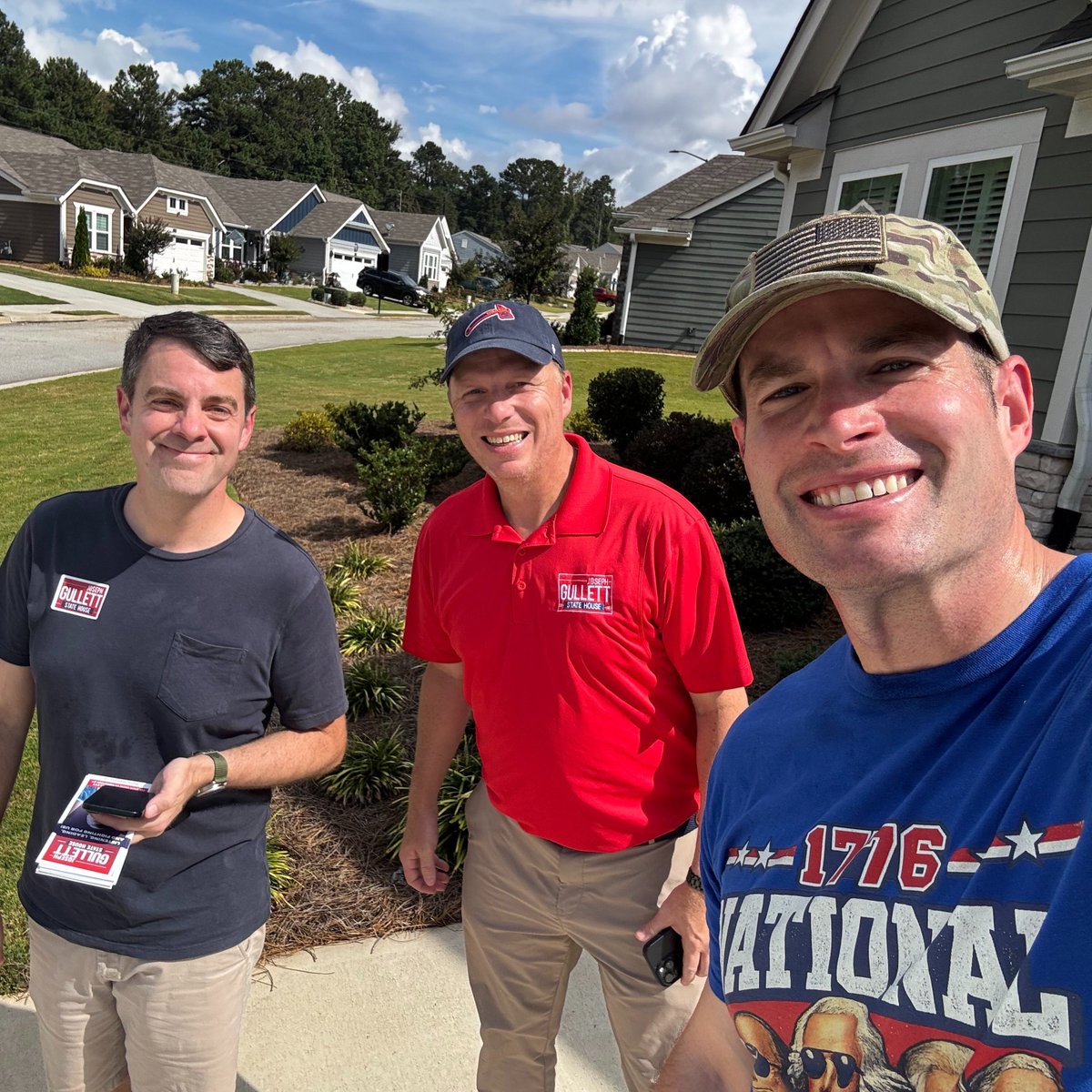 Clay4MainStreet's tweet photo. It was a pleasure knocking doors and meeting with folks all over Paulding County today! We are working hard to earn your vote and keep GA-14 red! https://t.co/OQO7vFB9rT