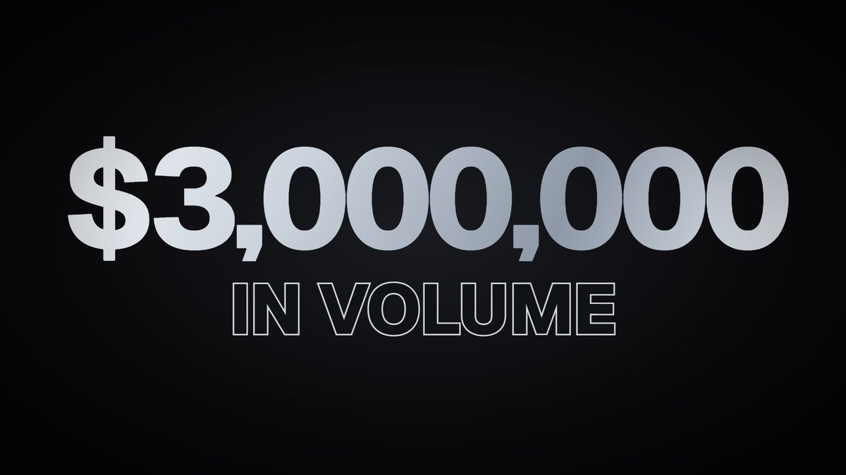 specfun's tweet photo. Over $3,000,000 in volume in the first hour.

Upgrading to max plan on Helius site should be fixed and updated soon. https://t.co/4b0HeJQrav