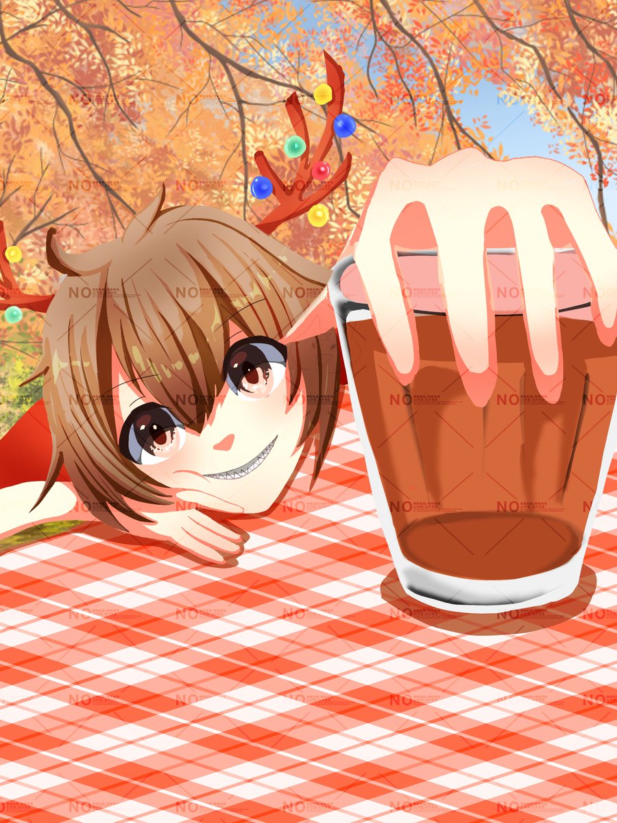 ama7sagu's tweet photo. 秋らしく！🍁🍂
背景変えて再掲ー！ https://t.co/W598fxUJh0