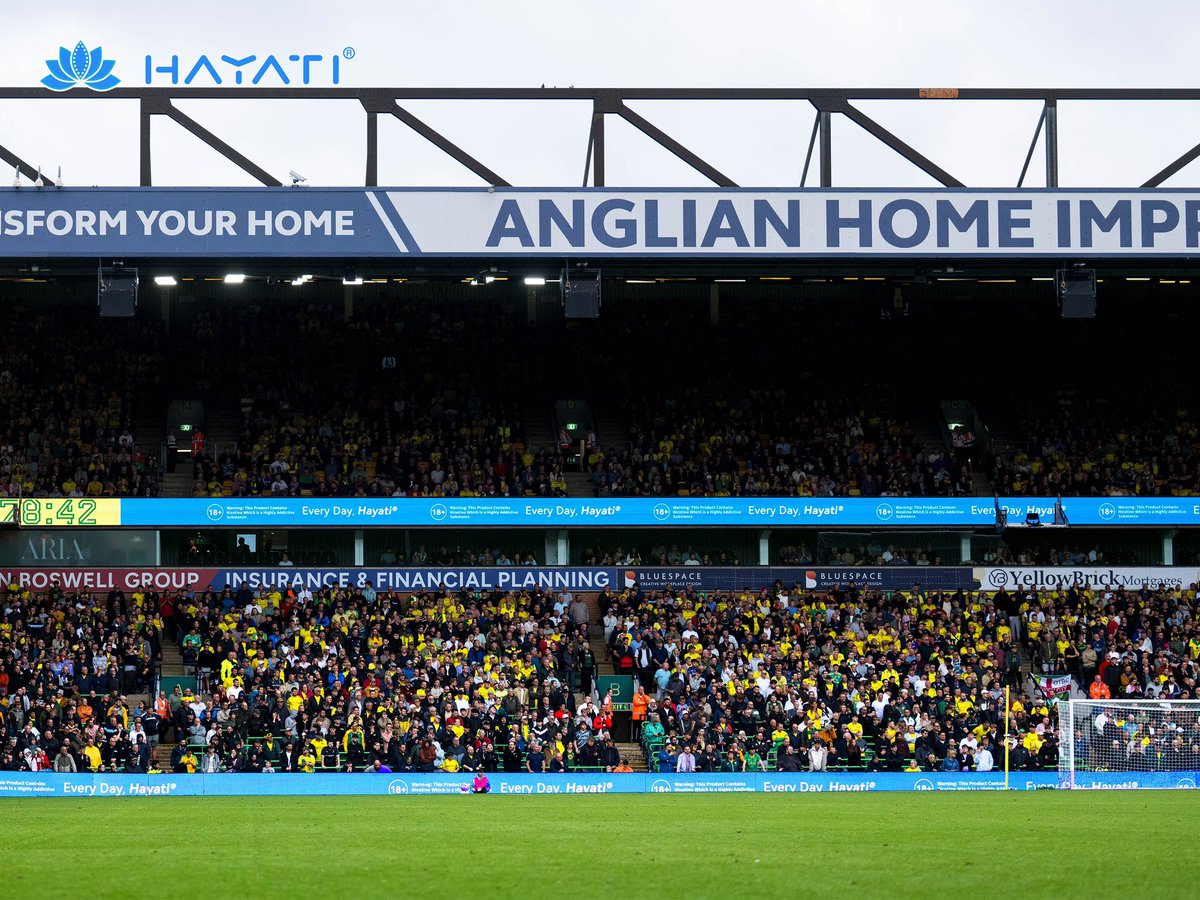 hayatiglobal's tweet photo. Hayati® on matchday. 💙⚽
Spotted us around the stadium? 👀

#Hayati #NorwichCity #Matchday #Football #Giveaway https://t.co/zoLdbtH2C3