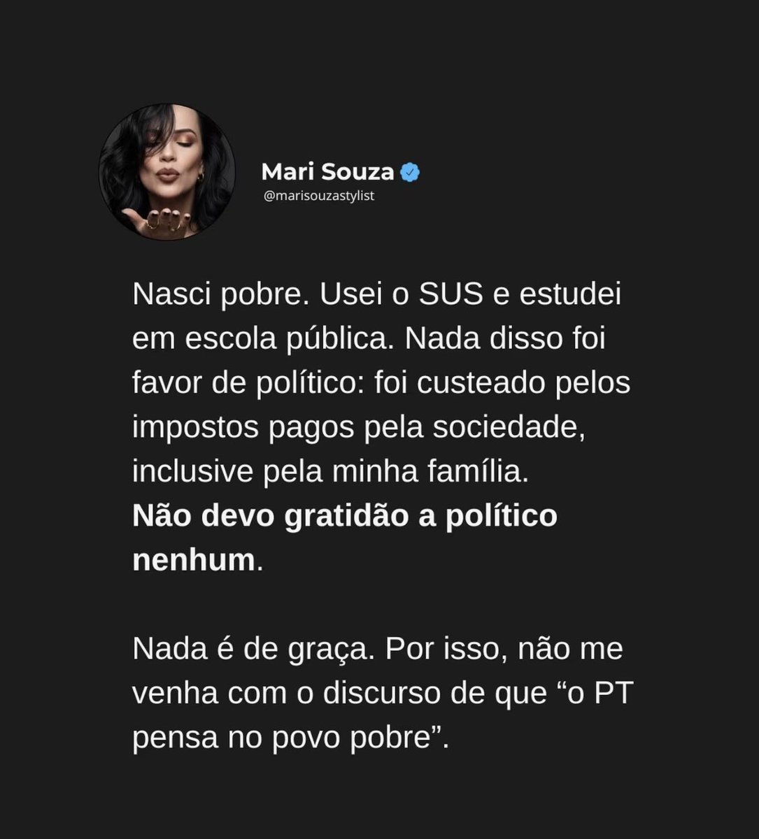 evamanaos's tweet photo. O nome disso é conhecimento da verdade e consciência do próprio valor, o que só acontece com pessoas inteligentes👏🏻👏🏻👏🏻👏🏻👏🏻 https://t.co/kqpOohj4w4