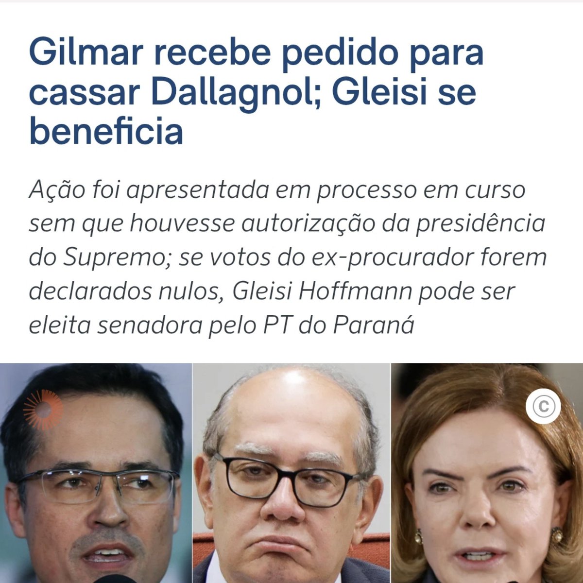 EnioViterbo's tweet photo. E aí, Gilmar, vai virar Pixuleco eleitoral do PT??

Simplesmente o Zeca Dirceu pediu, na reclamação que ele fez sobre ter a liberdade de falar que Deltan estava inelegível, que Gilmar tire Deltan da eleição(?!).

Uma tentativa óbvia de burlar a Justiça Eleitoral.

Um pedido completamente sem nexo.

Apenas tenta aproveitar o ódio de Gilmar contra Deltan(o que já o tornaria, obviamente, impedido/suspeito de julgar a causa.)