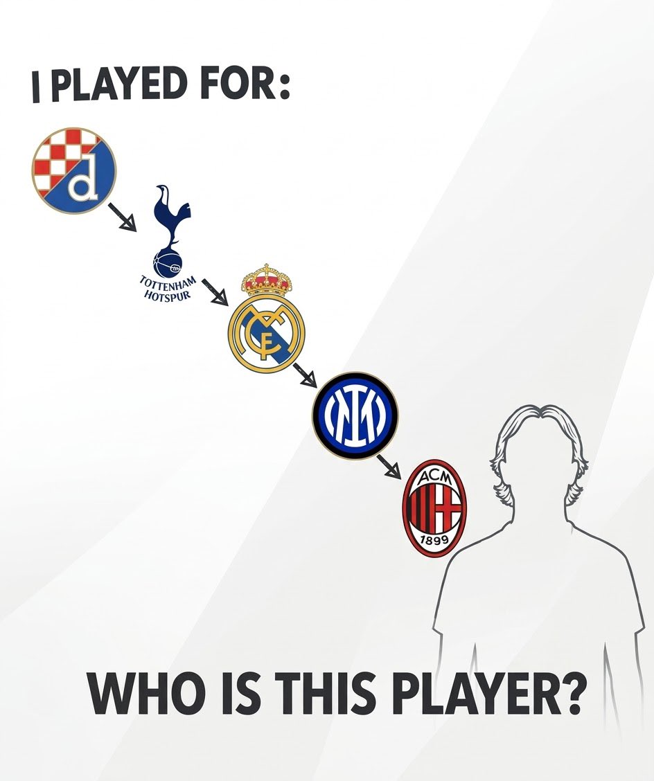absolutelamine's tweet photo. Can you guess the player who has this career path

Only the best can… https://t.co/cyhF84Yz6c