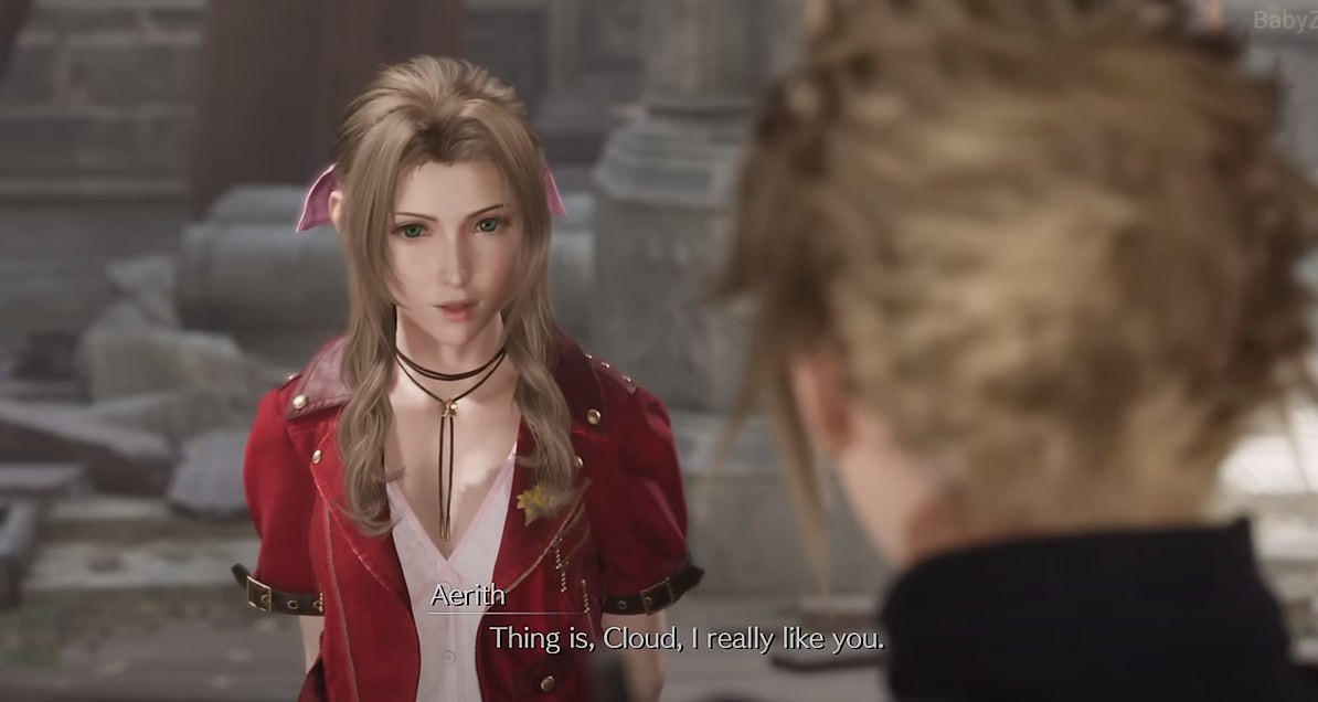 Strife26249's tweet photo. I’m really not looking at this from a shipping perspective or with rose tinted glasses, I’m just curious as to how/why people believe that Zerith will happen because to my understanding, Rebirth sunk that ship with moments like these. Maybe Cloti is still possible but not ZA https://t.co/DK5r5pIaB8