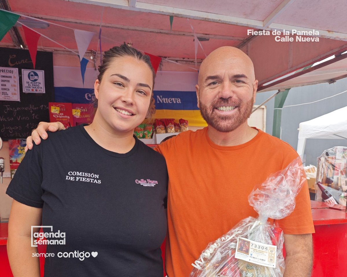 psoeportuense's tweet photo. 👒 Tradición, convivencia y ambiente festivo en la calle Nueva 🌹

Continuamos compartiendo momentos con nuestros vecinos y vecinas participando en la tradicional Fiesta de la Pamela, un animado evento organizado con gran dedicación por la comisión de fiestas que llena nuestro barrio de alegría y participación ciudadana.

Una magnífica oportunidad para disfrutar y arropar el trabajo que realizan los colectivos de nuestra ciudad.

Nos representaron en esta cita Marco González (@marcosinese) y Rebeca Toste (@rebecatoste).

X: @psoeportuense
Instagram: @psoe_puertodelacruz
Facebook: @psoepuertodelacruz

Nuestro compromiso es #SiempreContigo.

#SiemprePuertodelaCruz #SiempreLeales #PuertodelaCruz #PsoePuertodelacruz