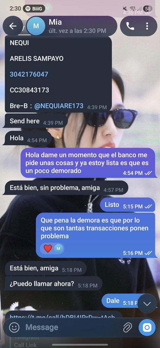 kfchaeq's tweet photo. @luvinarv también tener cuidado con @Mayaaa_777 pide que le den el dinero y envía información falsa con un correo falso https://t.co/FWnfBPK1NV